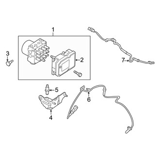 Ford OE - Electrical - ABS Components
