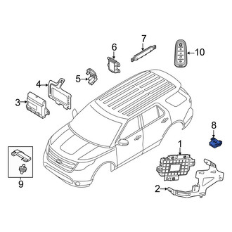 Ford OE - Keyless Entry Antenna
