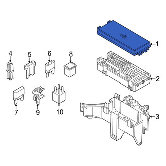Ford OE - Upper Fuse Box Cover