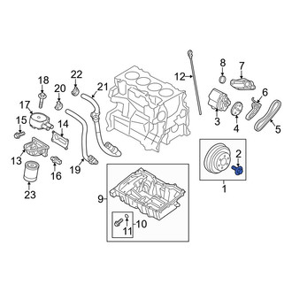 Ford OE - Engine Crankshaft Pulley Bolt
