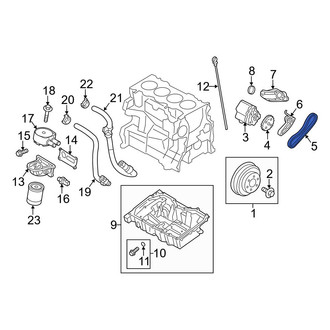 Ford OE - Engine Oil Pump Chain