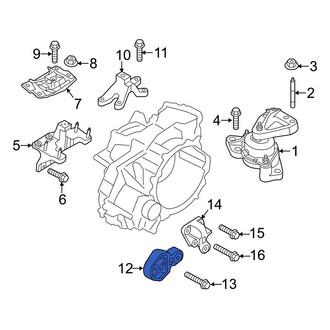 Ford OE - Engine Support Rod