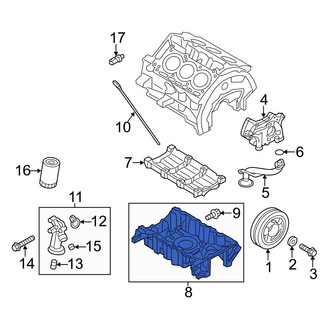 Ford OE - Engine Oil Pan