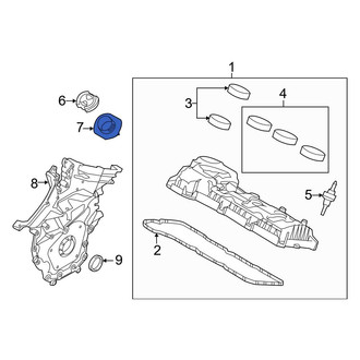 Ford OE - Engine Oil Filler Tube