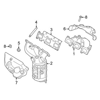 Ford OE - Exhaust System - Exhaust Manifold (3.5L)