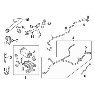 Ford OE - Emission System - Emission Components