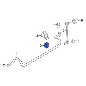 Ford OE - Front Left Suspension Stabilizer Bar Bushing