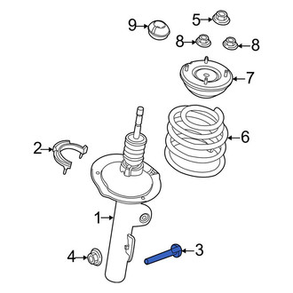 Ford OE - Lower Suspension Strut Bolt