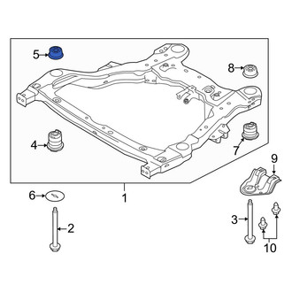Ford OE - Front Differential Carrier Bushing