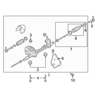 Ford OE - Steering Gear & Linkage