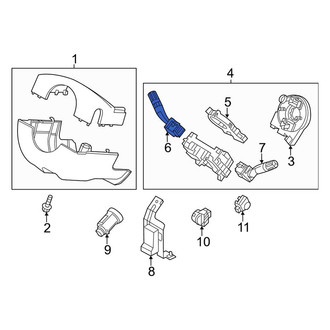 Ford OE - Wiper Switch