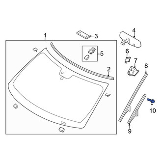Ford OE - Automatic Transmission Oil Cooler Bolt