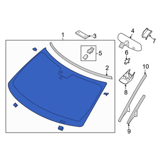 Ford OE - Front Windshield