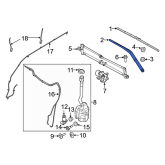 Ford OE - Rear Wiper Arm