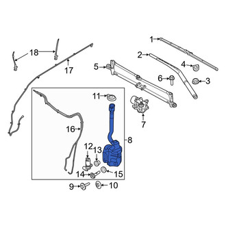 Ford OE - Washer Fluid Reservoir