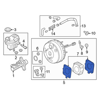 Ford OE - Power Brake Booster Gasket