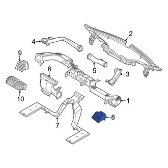 Ford OE - Right Outer Dashboard Air Vent
