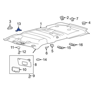 Ford OE - Headliner Clip