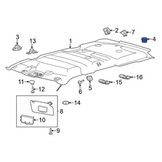 Ford OE - Headliner Clip