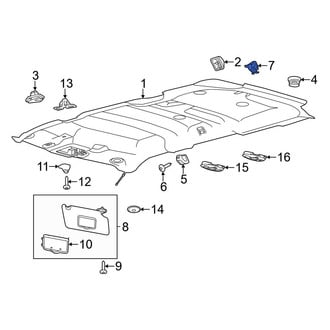 Ford OE - Headliner Clip