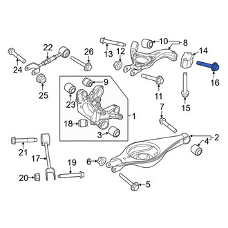 Ford OE - Spare Tire Bolt
