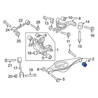 Ford OE - Rear Lower Suspension Control Arm Bushing