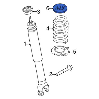 Ford OE - Rear Upper Coil Spring Insulator