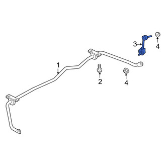 Ford OE - Rear Right Suspension Stabilizer Bar Link