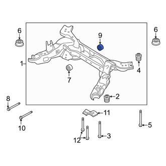 Ford OE - Rear Suspension Crossmember Insulator