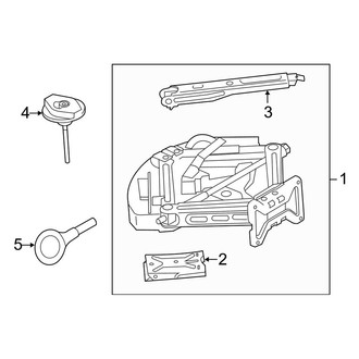Ford OE - Rear Body & Floor - Jack & Components
