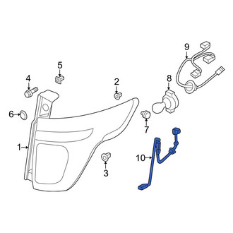 Ford OE - Rear Strobe Light