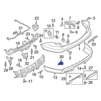 Ford OE - Rear Parking Aid Sensor