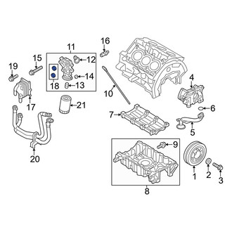 Ford OE - Engine Oil Cooler Gasket