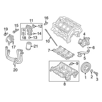 Ford OE - Engine / Transaxle - Engine Parts (3.7L)