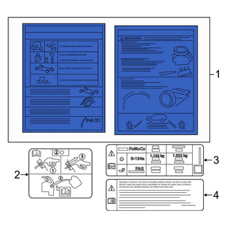 Ford OE - Engine Decal
