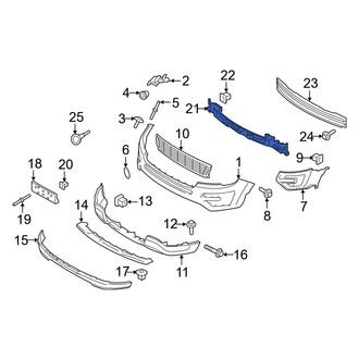 Ford OE - Front Bumper Impact Absorber