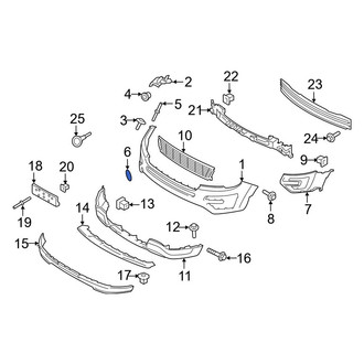 Ford OE - Front Tow Eye Cap