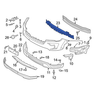 Ford OE - Front Bumper Impact Absorber