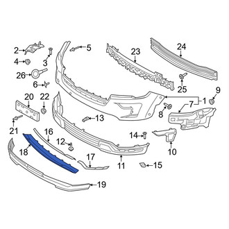 Ford OE - Front Center Bumper Trim
