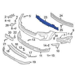 Ford OE - Front Bumper Impact Absorber