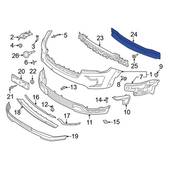 Ford OE - Front Bumper Impact Bar