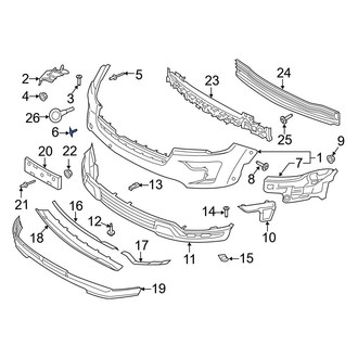 Ford OE - Front Tow Eye Cap