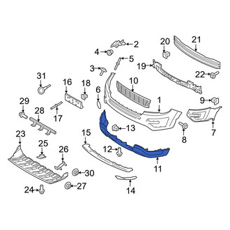 Ford OE - Front Valance Panel