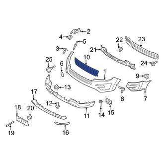 Ford OE - Front Lower Grille