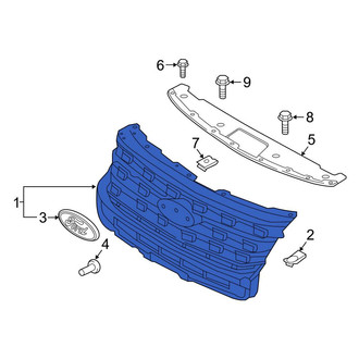 Ford OE - Front Upper Grille