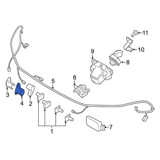 Ford OE - Front Left Parking Aid Sensor Bracket