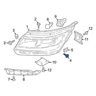 Ford OE - Lower Headlight Mounting Bolt