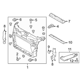 Ford OE - Radiator Support