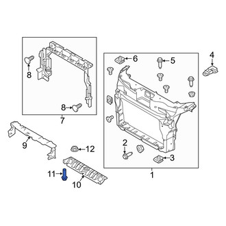 Ford OE - Radiator Support Splash Shield Bolt