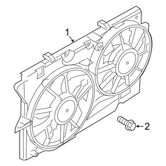 Ford OE - Cooling Fan (2.3L)
